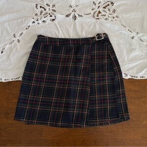 Brandy Melville Plaid Mini Skirt